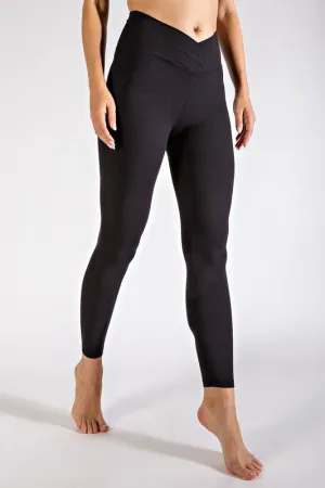 V Waist Leggings- 3 colors!
