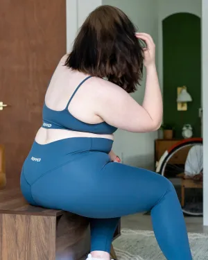 Verge High Waisted Leggings- Capri Blue