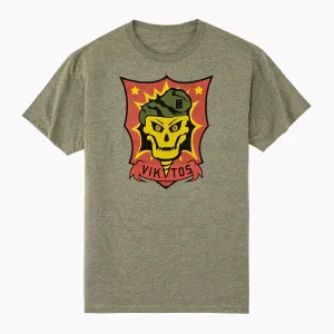 VIKTOS Mekong Tee Sage Black Heather