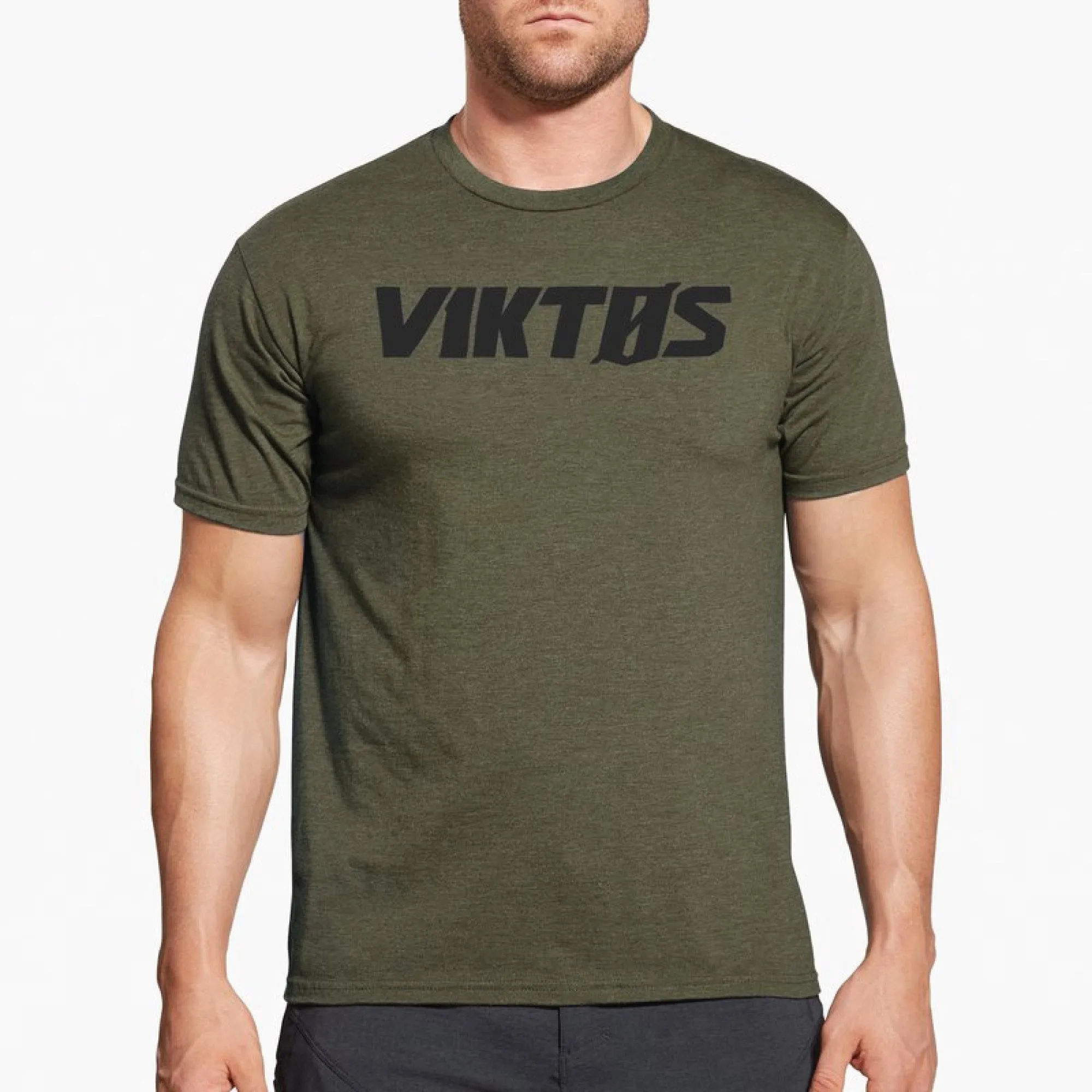 VIKTOS Tack Tee Olive Heather