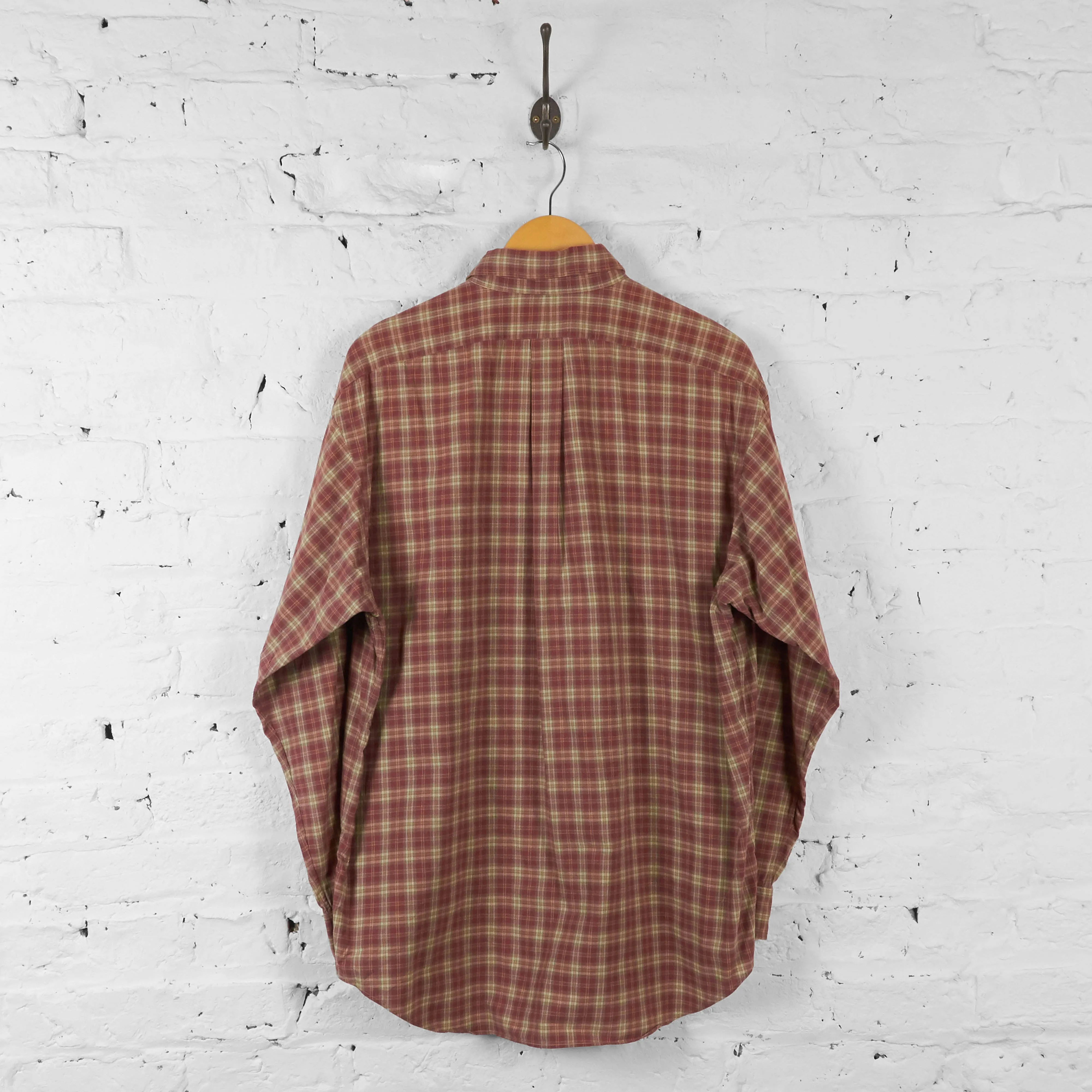 Vintage Ralph Lauren Checked Shirt - Brown - L
