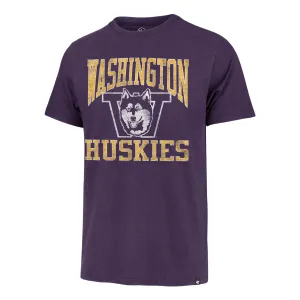 WASHINGTON HUSKIES VINTAGE BIG UPS '47 FRANKLIN TEE