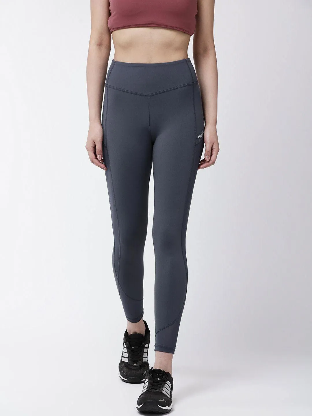Women's High Rise Side Stripe Tights