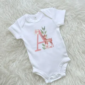 Woodland Animal Personalised Babygrow