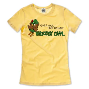 Woodsy Owl Logo Women's Tee