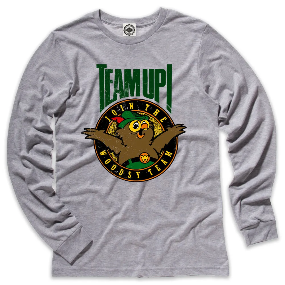Woodsy Owl "Team Woodsy" Men's Long Sleeve Tee