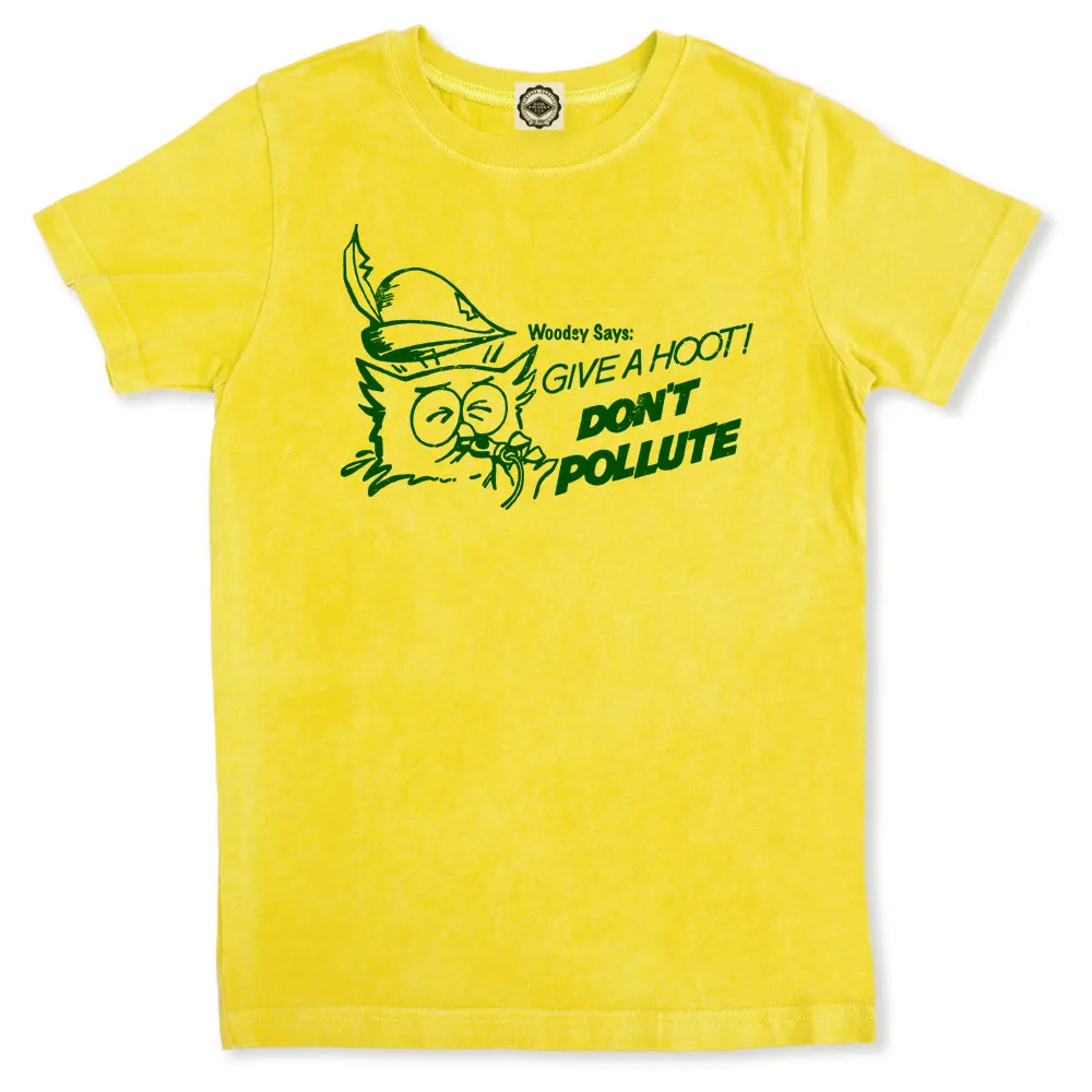 Woodsy Owl "Woodsy Says" Kid's Tee
