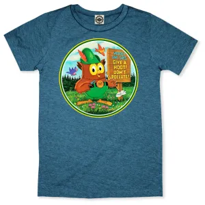 Woodsy Owl Retro 70's Logo Toddler Tee