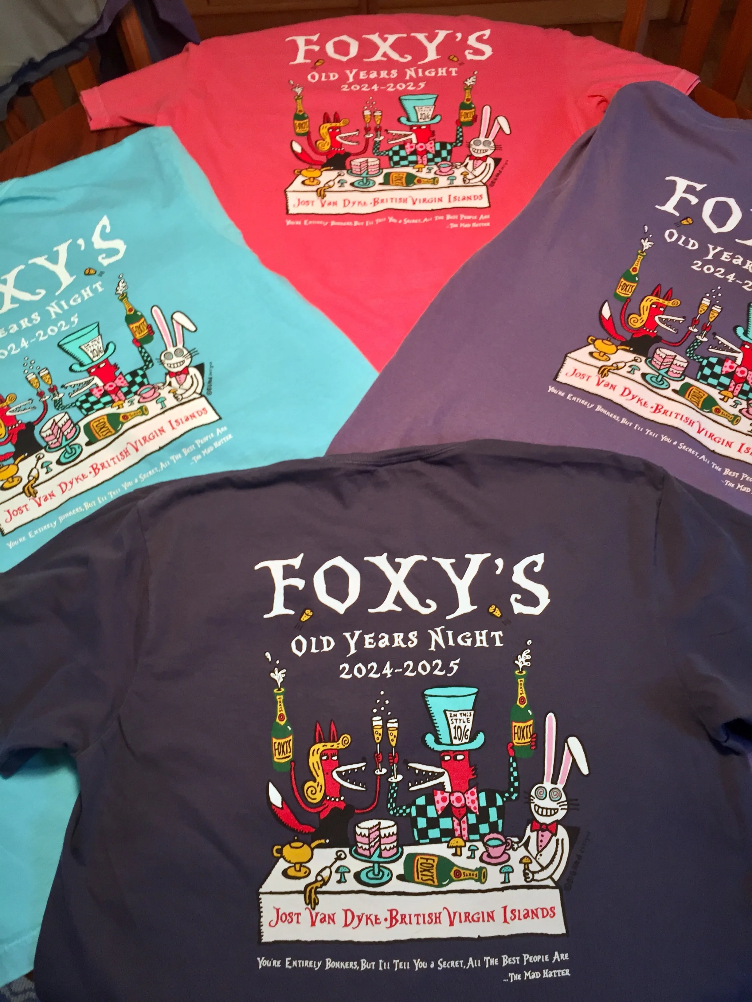 xFoxy's 'Mad Hatter's Tea Party' OYN 24-25 Event Short Sleeve Tee