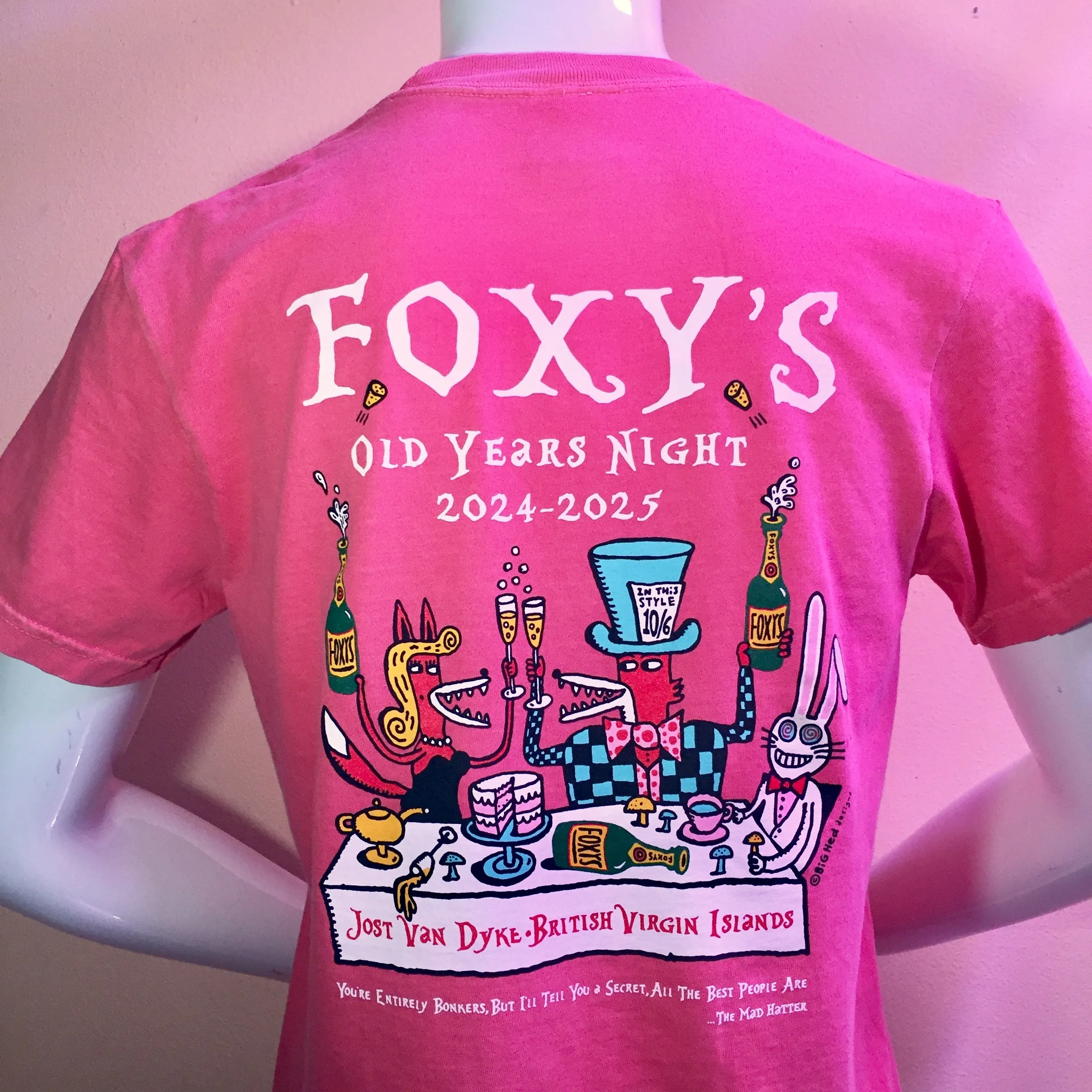 xFoxy's 'Mad Hatter's Tea Party' OYN 24-25 Event Short Sleeve Tee