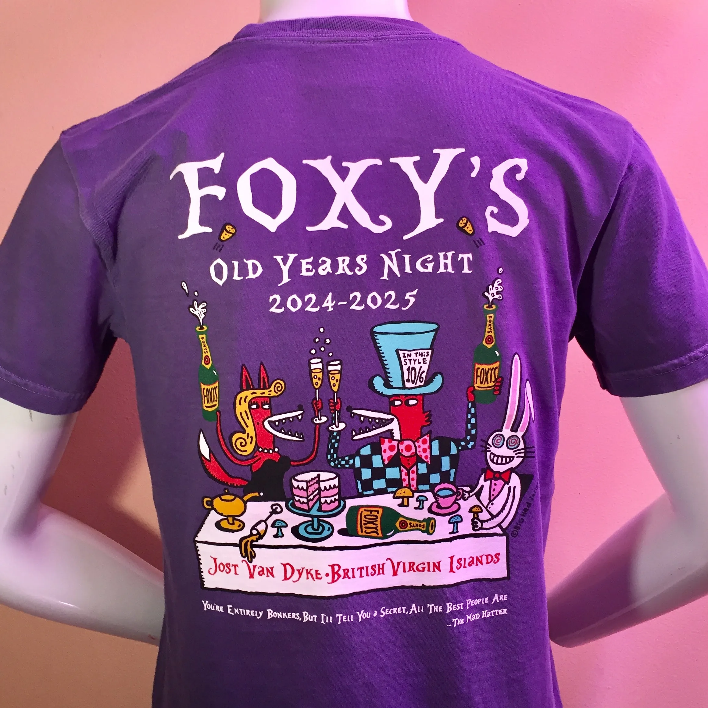 xFoxy's 'Mad Hatter's Tea Party' OYN 24-25 Event Short Sleeve Tee