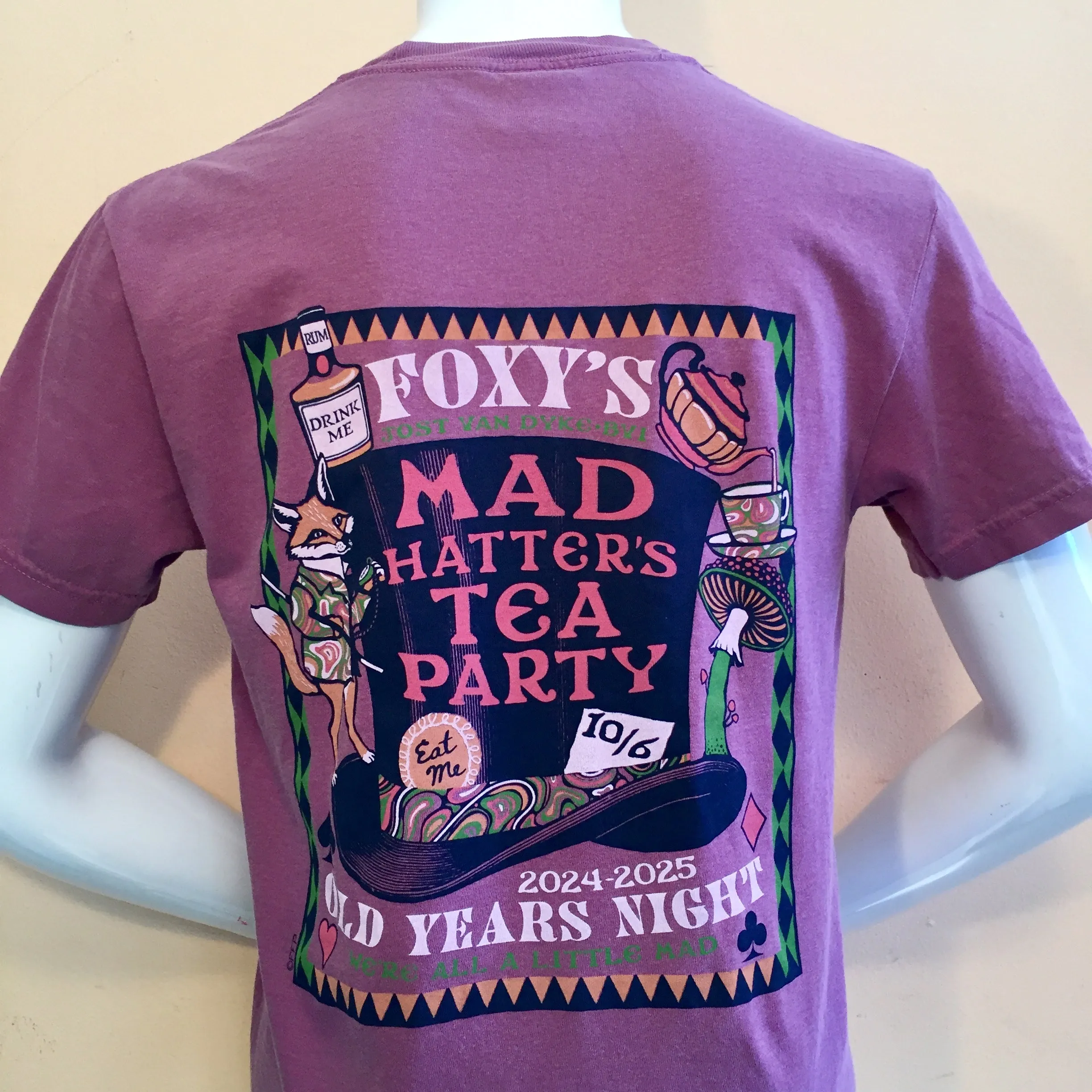 xFoxy's 'Mad Hatter's Top Hat' OYN 24-25 Event Short Sleeve Tee