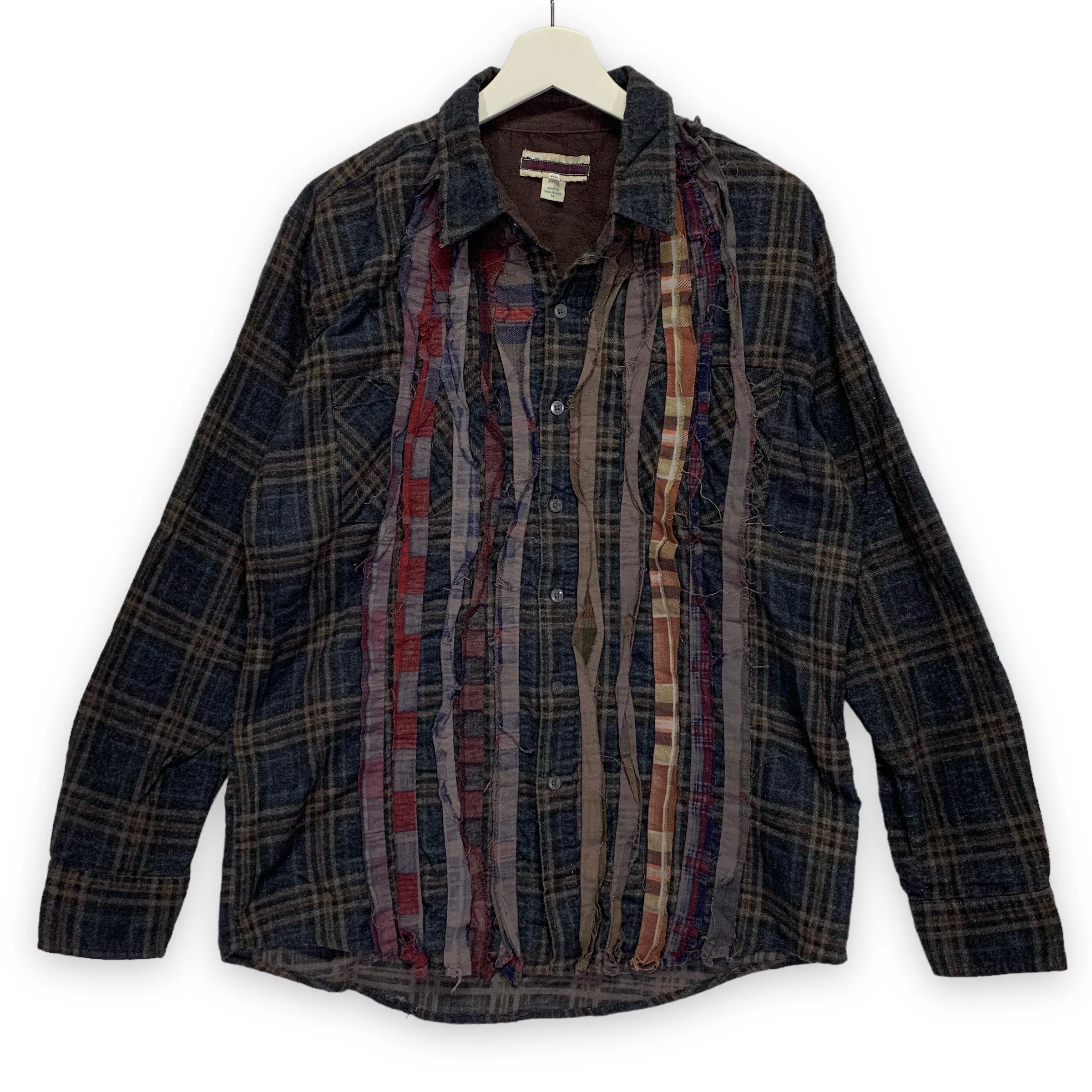 [XS] Needles Rebuild Ribbon Cut Flannel Shirt