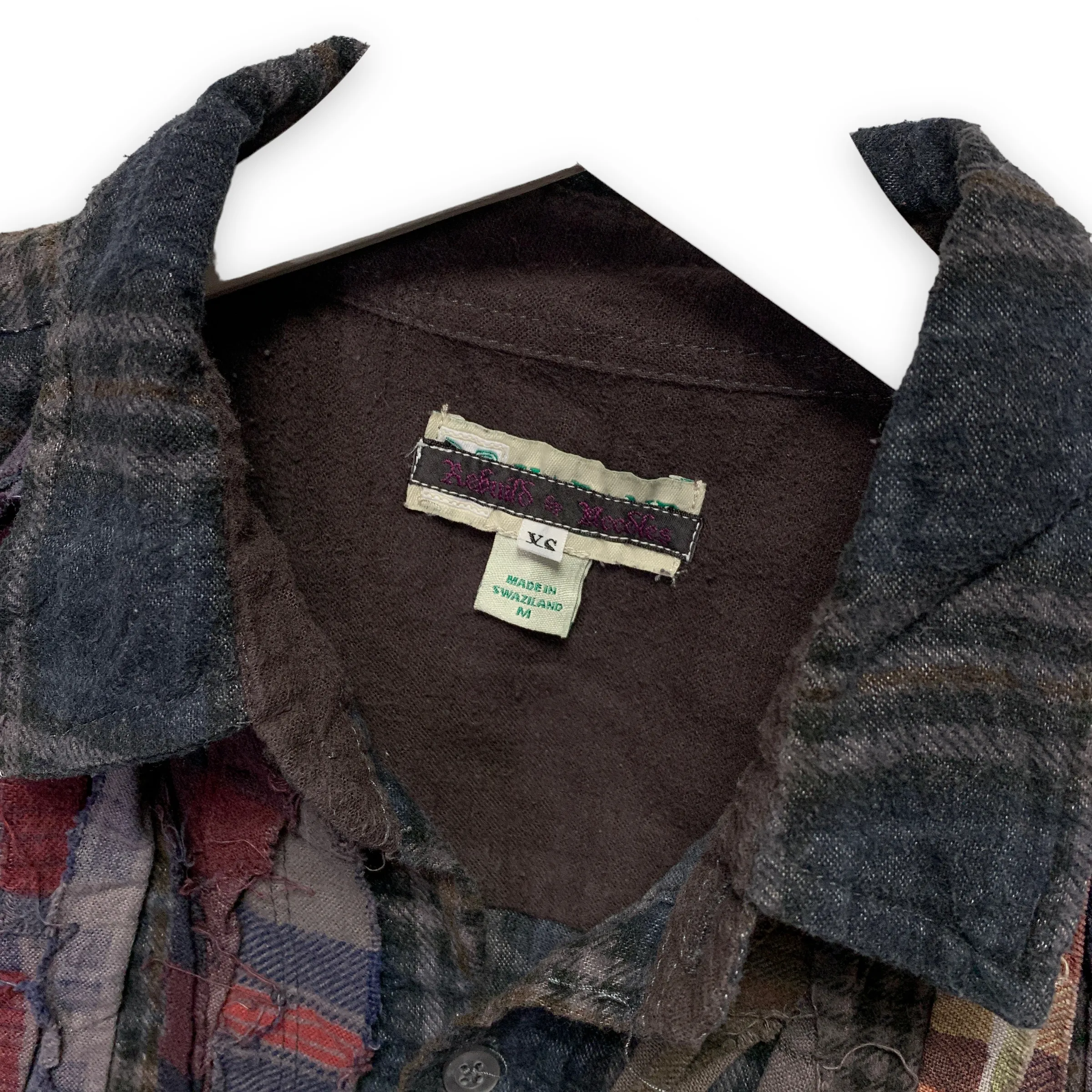[XS] Needles Rebuild Ribbon Cut Flannel Shirt