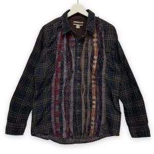 [XS] Needles Rebuild Ribbon Cut Flannel Shirt