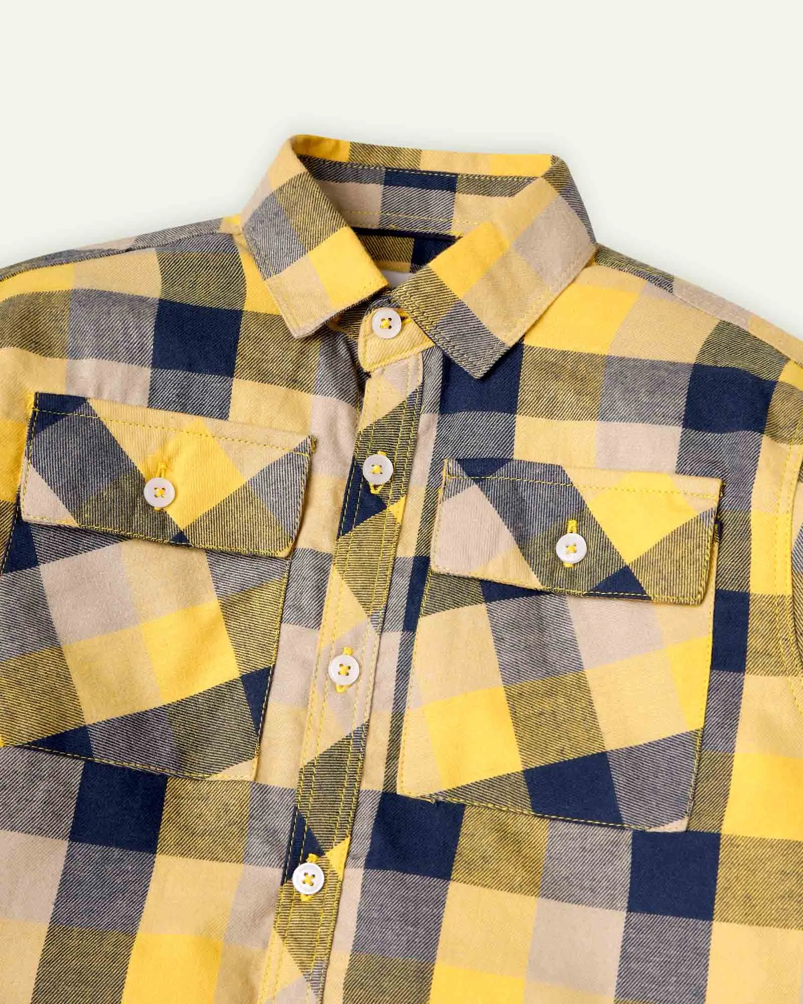 Yellow Flannel Shirt