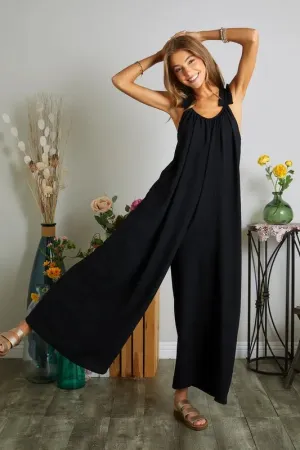 You Can't Ruffle These Feathers Wide Leg Jumpsuit