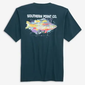 Youth Grouper Watercolor SHORT SLEEVE TEE FINAL SALE