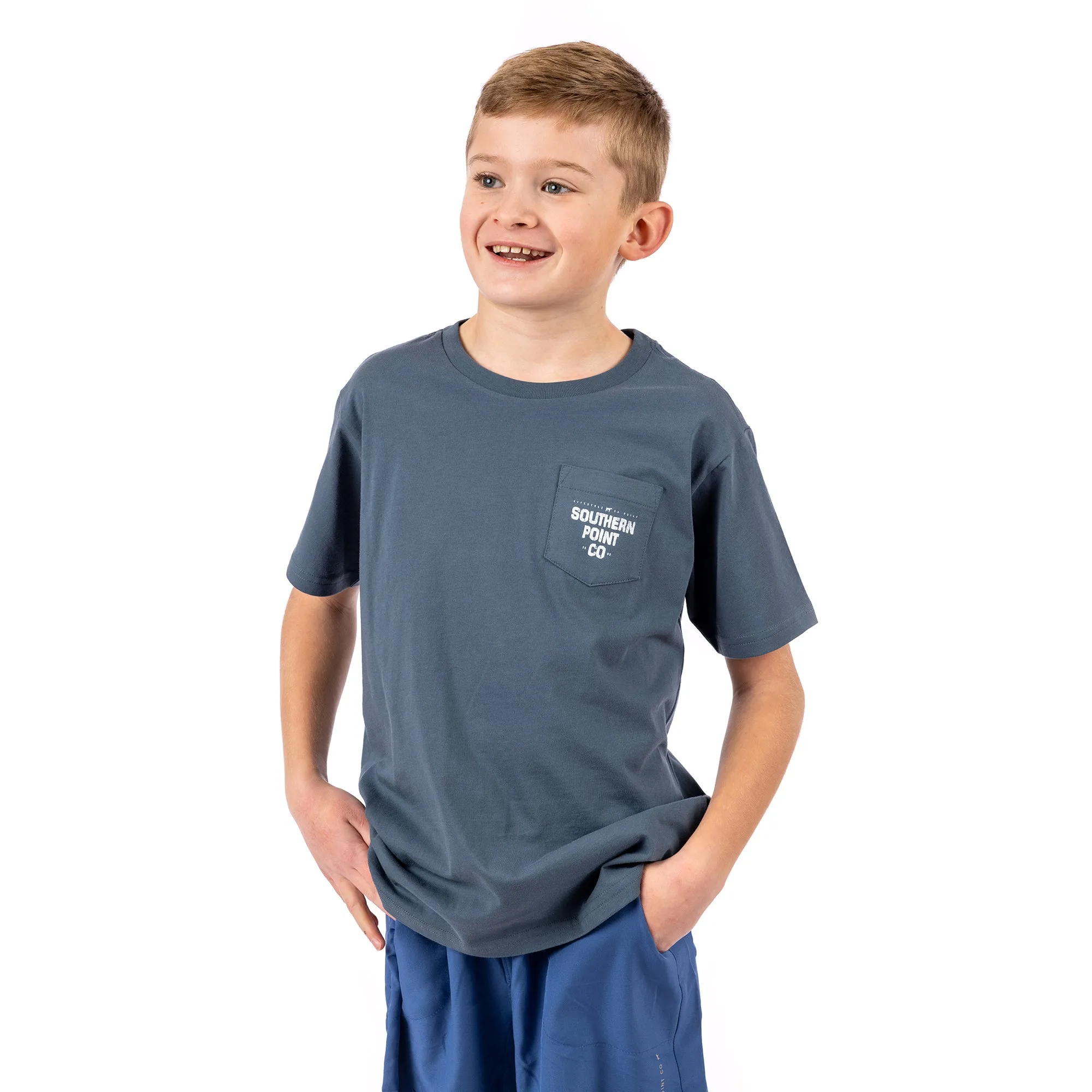 Youth Grouper Watercolor SHORT SLEEVE TEE FINAL SALE
